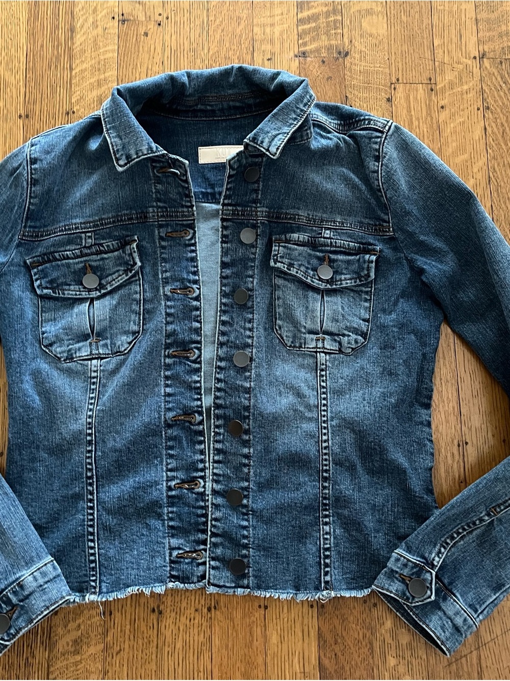 Kut from the Kloth Kara Denim Jacket - Picture 3 of 11